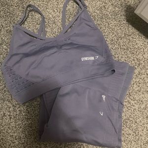 Gymshark energy seamless set!